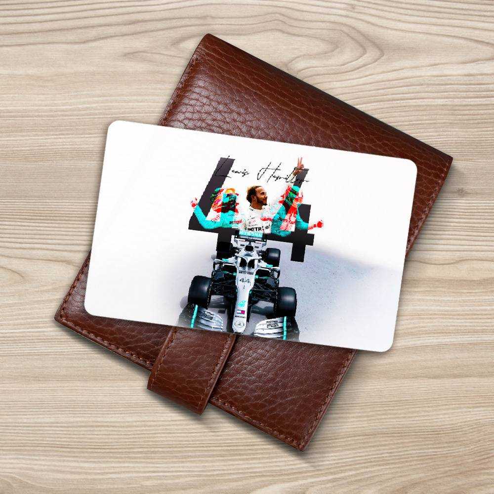 Lewis Hamilton Wallet Card 44 Lewis Hamilton Wallet Insert Card