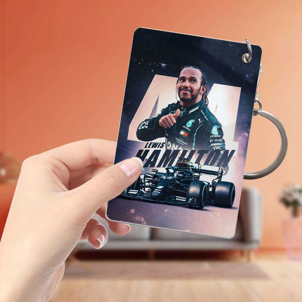 Lewis Hamilton Keychain TuscanGP Winner by Lewis Hamilton Keychain
