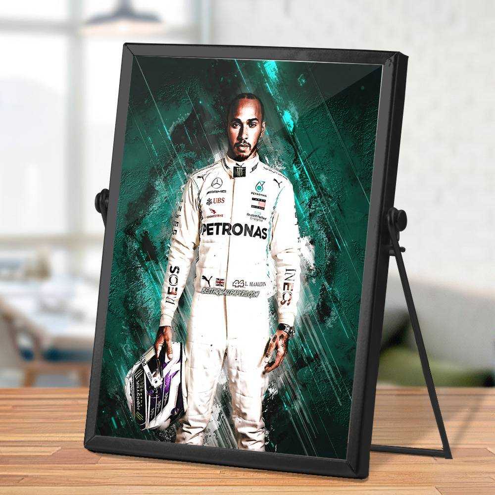 Lewis Hamilton Plaque Classic Plaque F1 Racing Driver Plaque