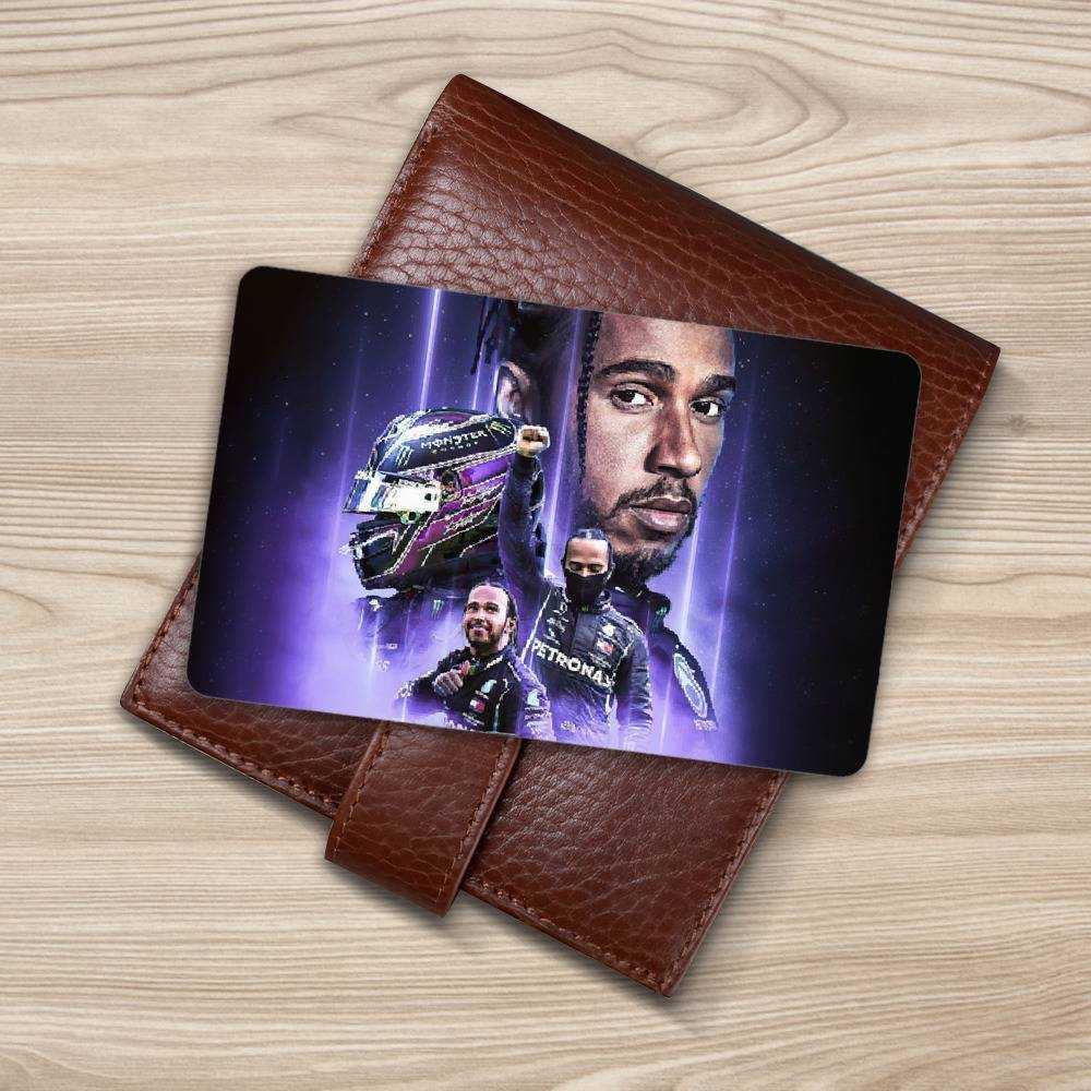 Lewis Hamilton Wallet Card Record 92nd Win F1 Wallet Insert Card