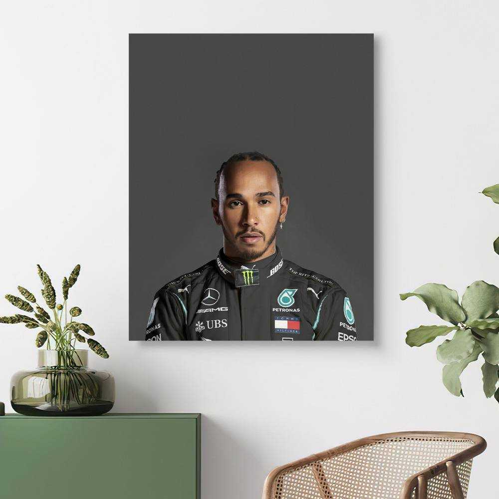 Lewis Hamilton Canvas F1 Championship 2020 Canvas