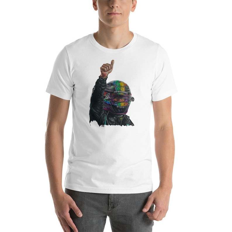 Sir Lewis Hamilton Rainbow Helmet Shirt, Lewis Hamilton T-shirt, Lewis Hamilton T-shirts