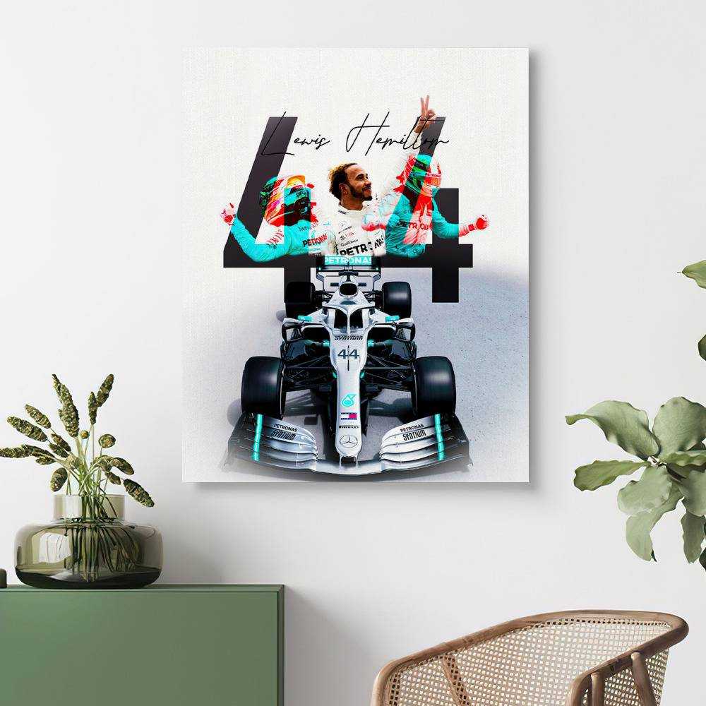 Lewis Hamilton Canvas 44 Lewis Hamilton Canvas