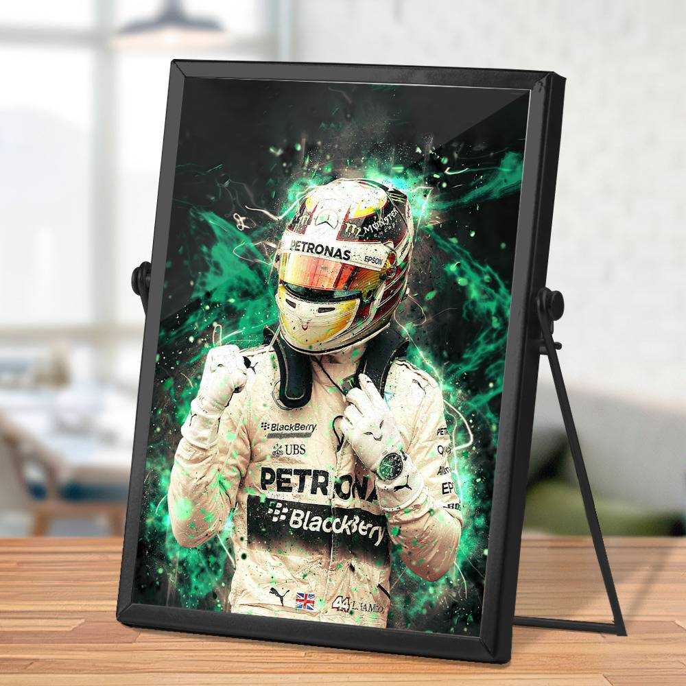 Lewis Hamilton Plaque Classic Plaque Lewis Hamilton 2018 Plaque