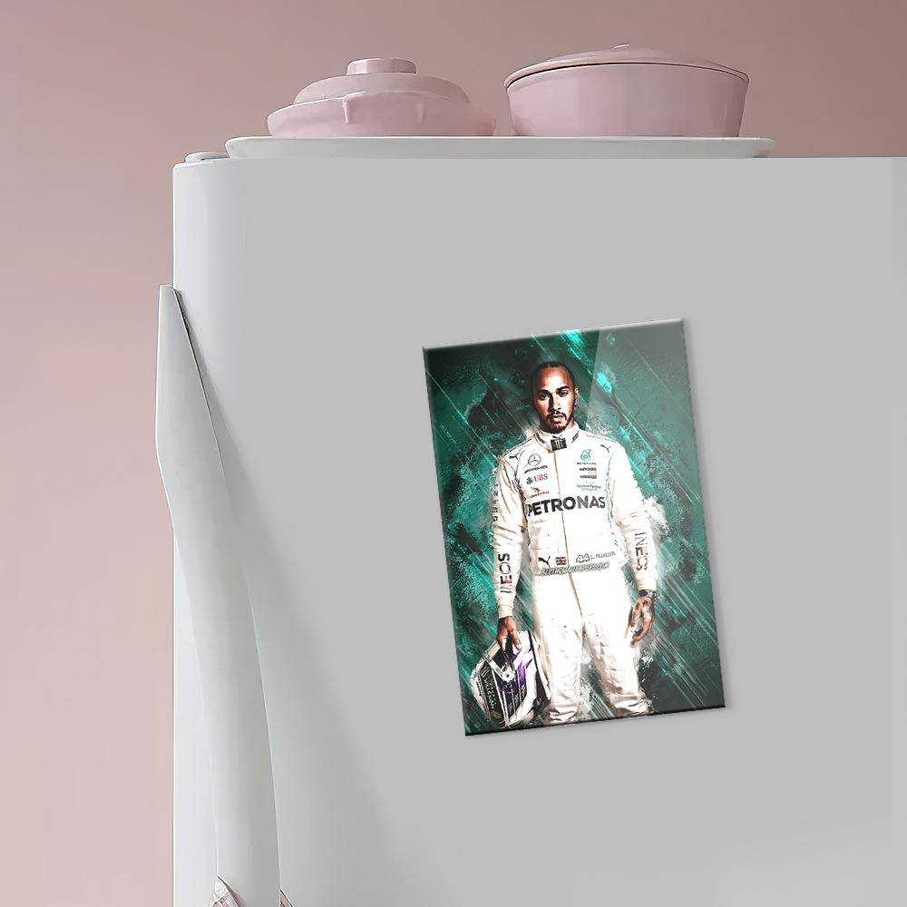 Lewis Hamilton Fridge Magnet F1 Racing Driver Fridge Magnet