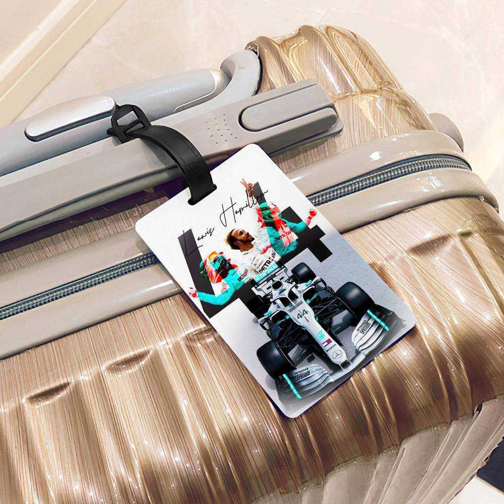 Lewis Hamilton Luggage Tag 44 Lewis Hamilton Luggage Tag