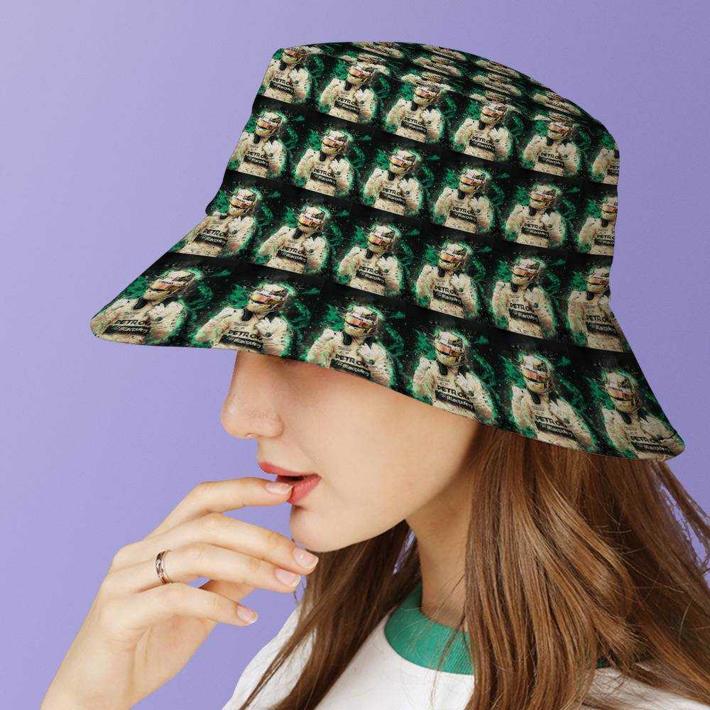 Lewis Hamilton Fisherman Hat Unisex Fashion Lewis Hamilton 2018 Bucket Hat