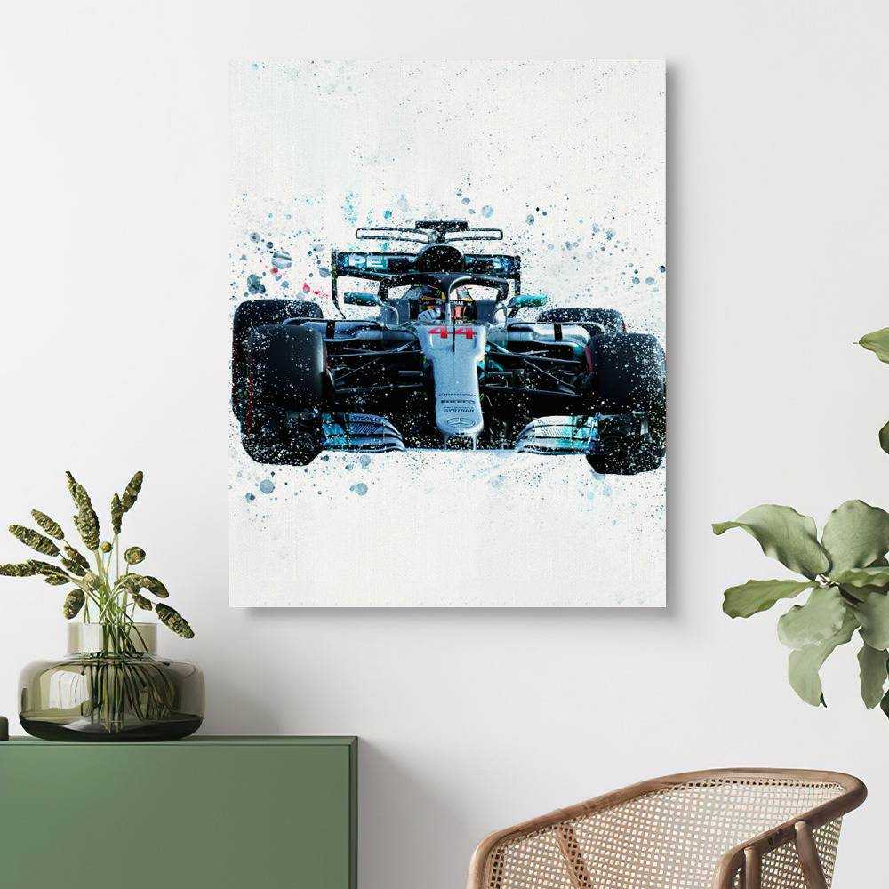 Lewis Hamilton Canvas Hamilton 44 Canvas