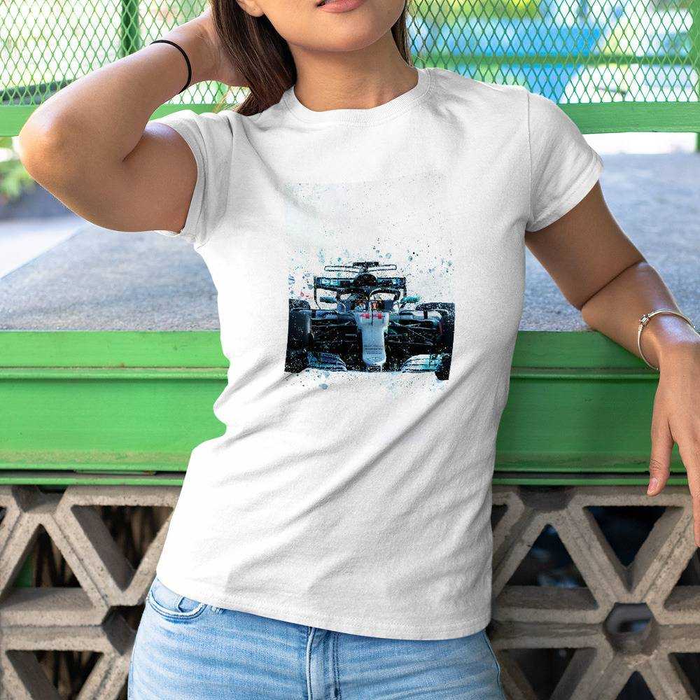 Lewis Hamilton T-shirt Hamilton 44 T-shirt Cotton Tee