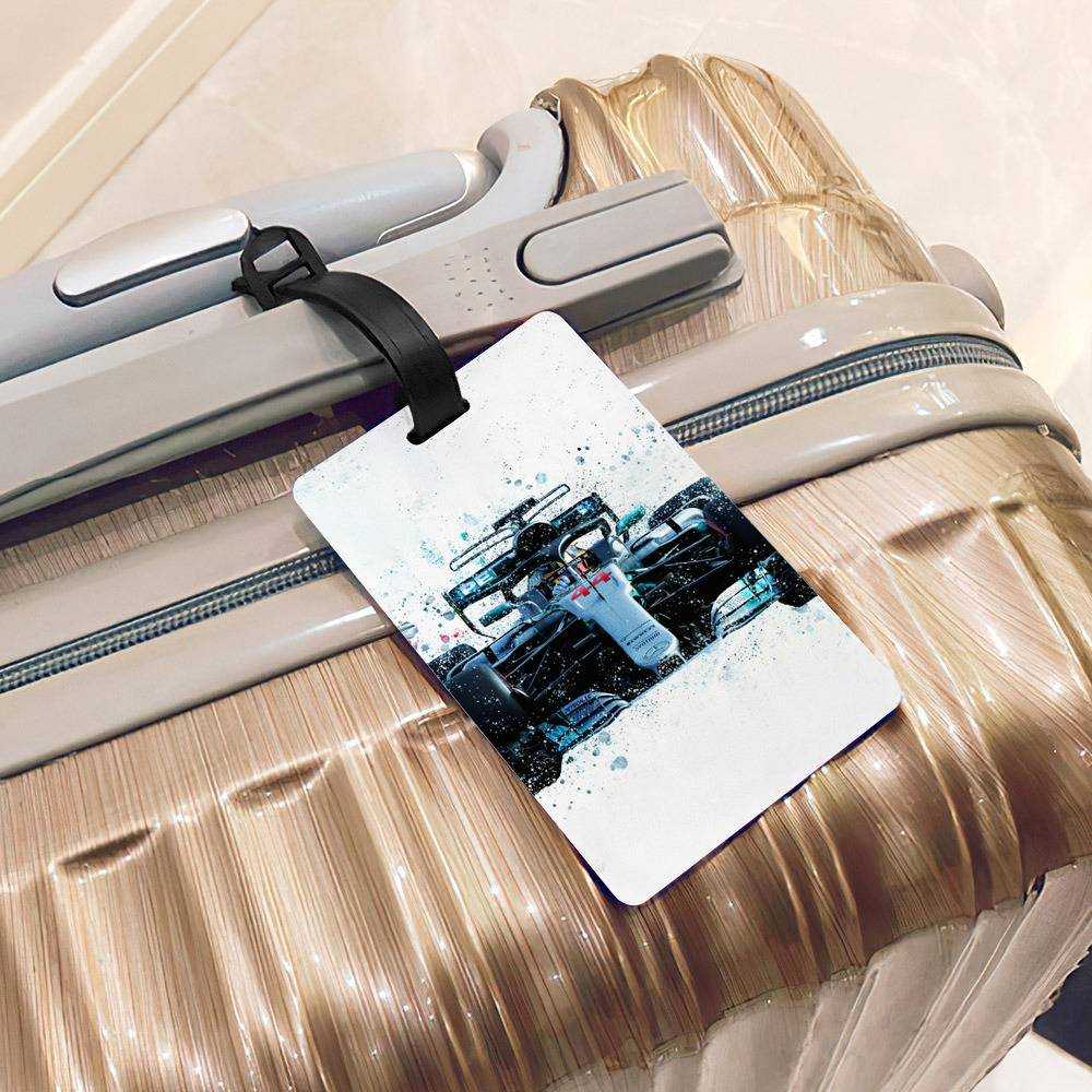 Lewis Hamilton Luggage Tag Hamilton 44 Luggage Tag