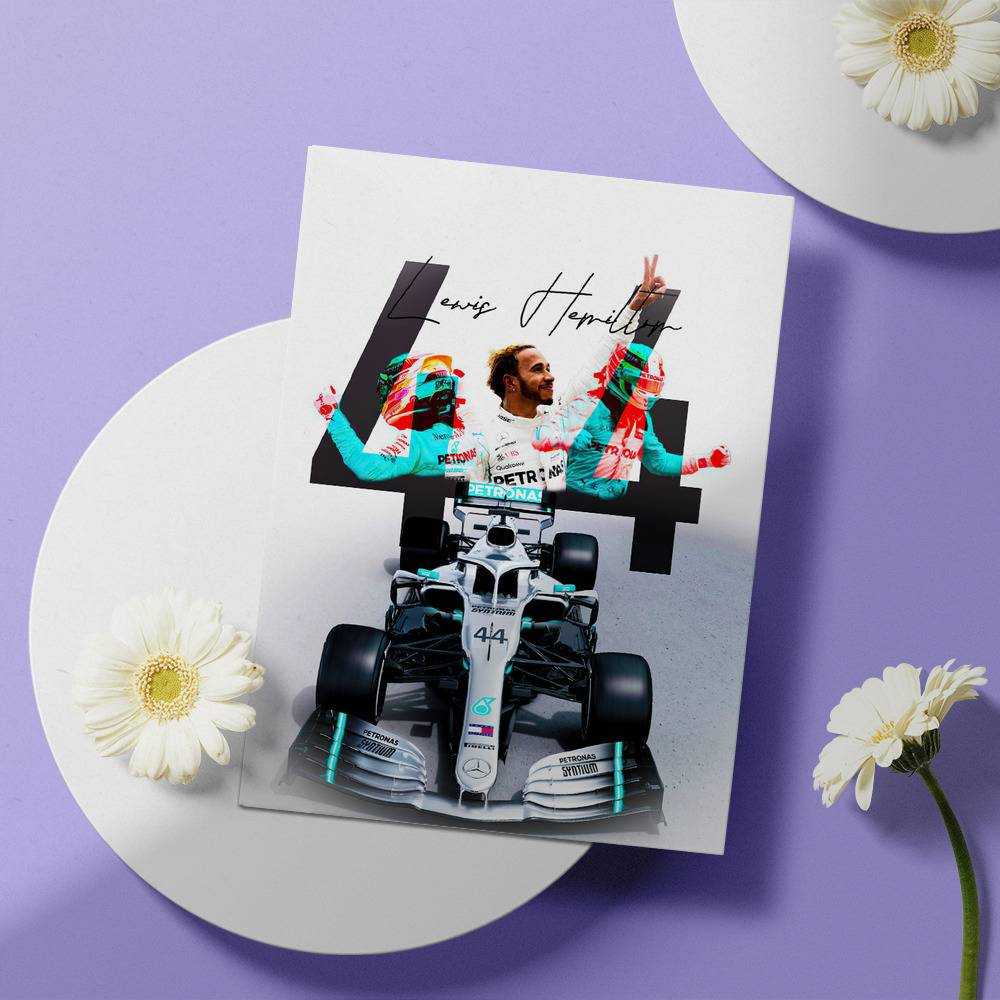 Lewis Hamilton Greeting Card 44 Lewis Hamilton Greeting Card