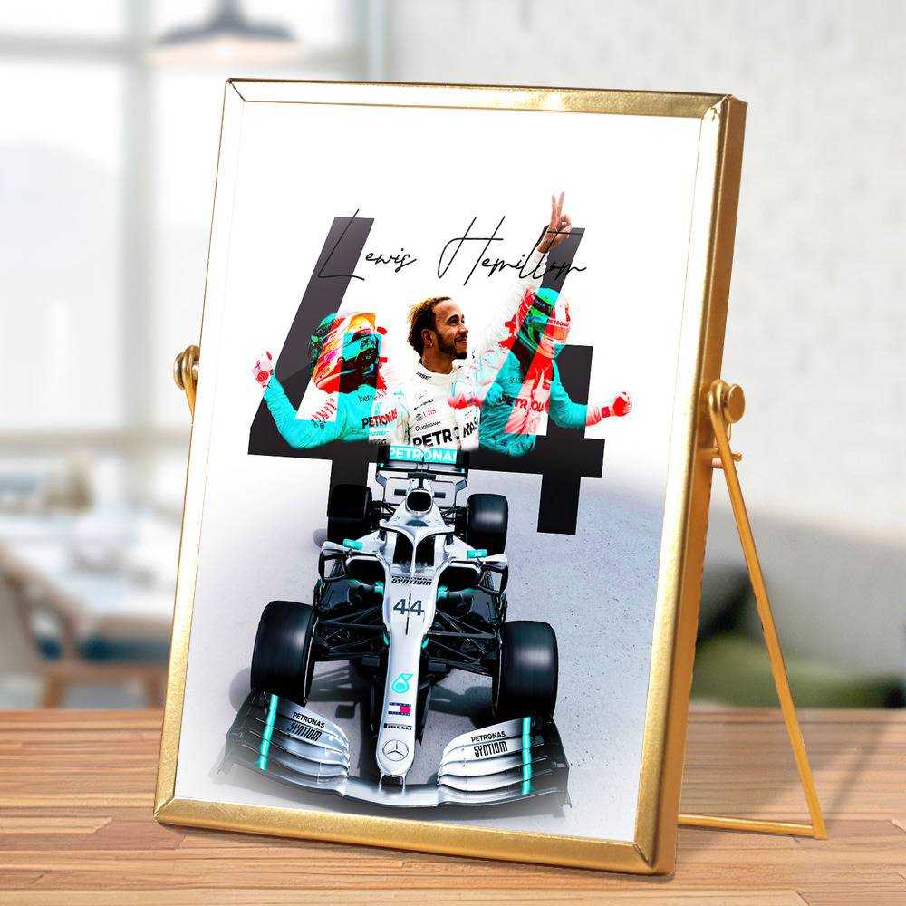 Lewis Hamilton Plaque Classic Plaque 44 Lewis Hamilton Plaque