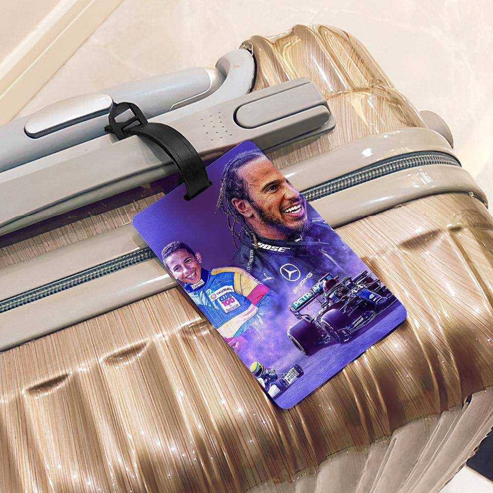 Lewis Hamilton Luggage Tag Hamilton F1 Championship 2020 Luggage Tag