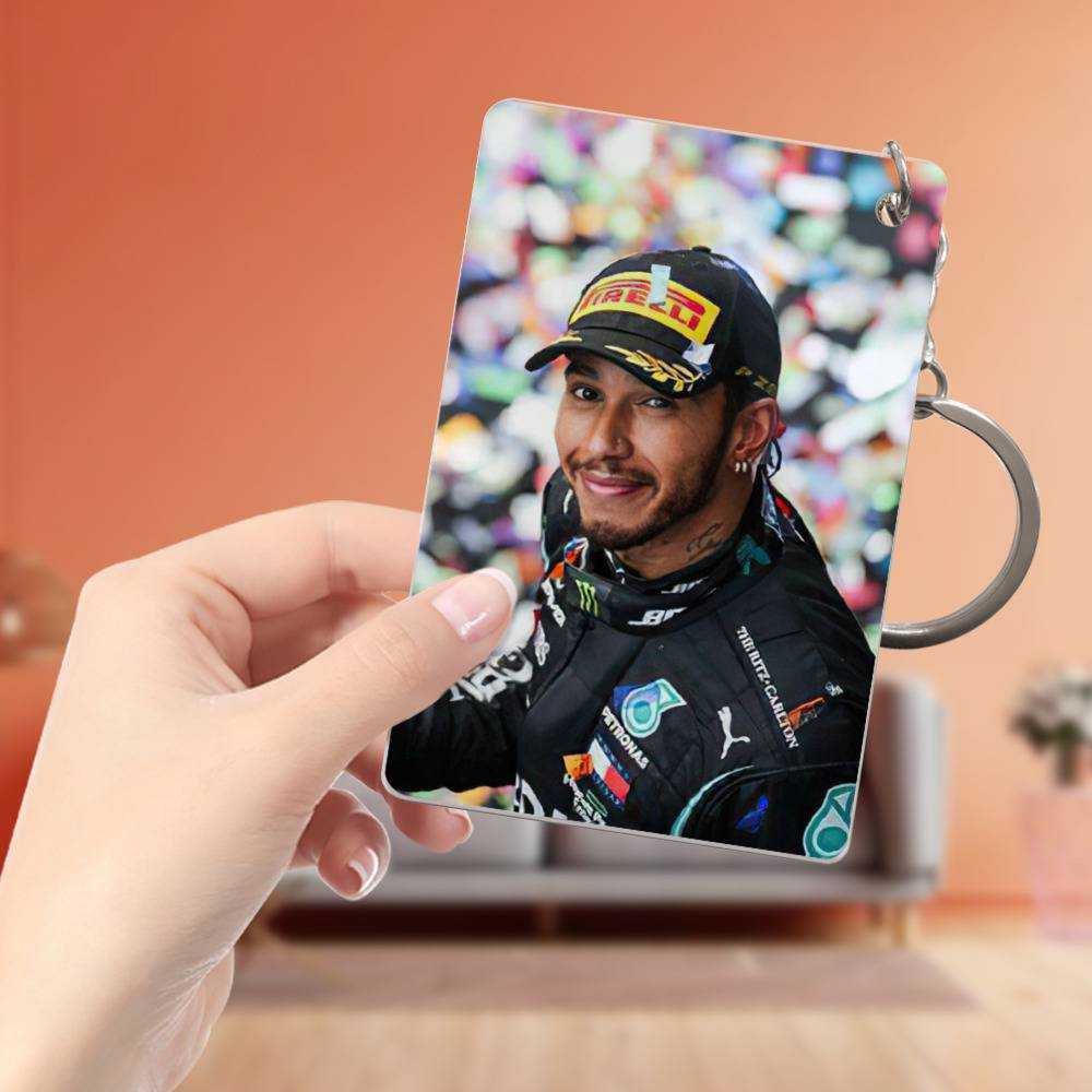 Lewis Hamilton Keychain Wins His Seventh F1 by Lewis Hamilton Keychain