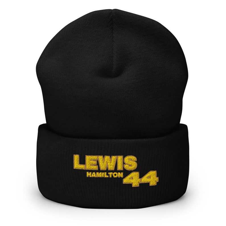 Lewis Hamilton 44 Beanie, Lewis Hamilton Hat, Lewis Hamilton Hats