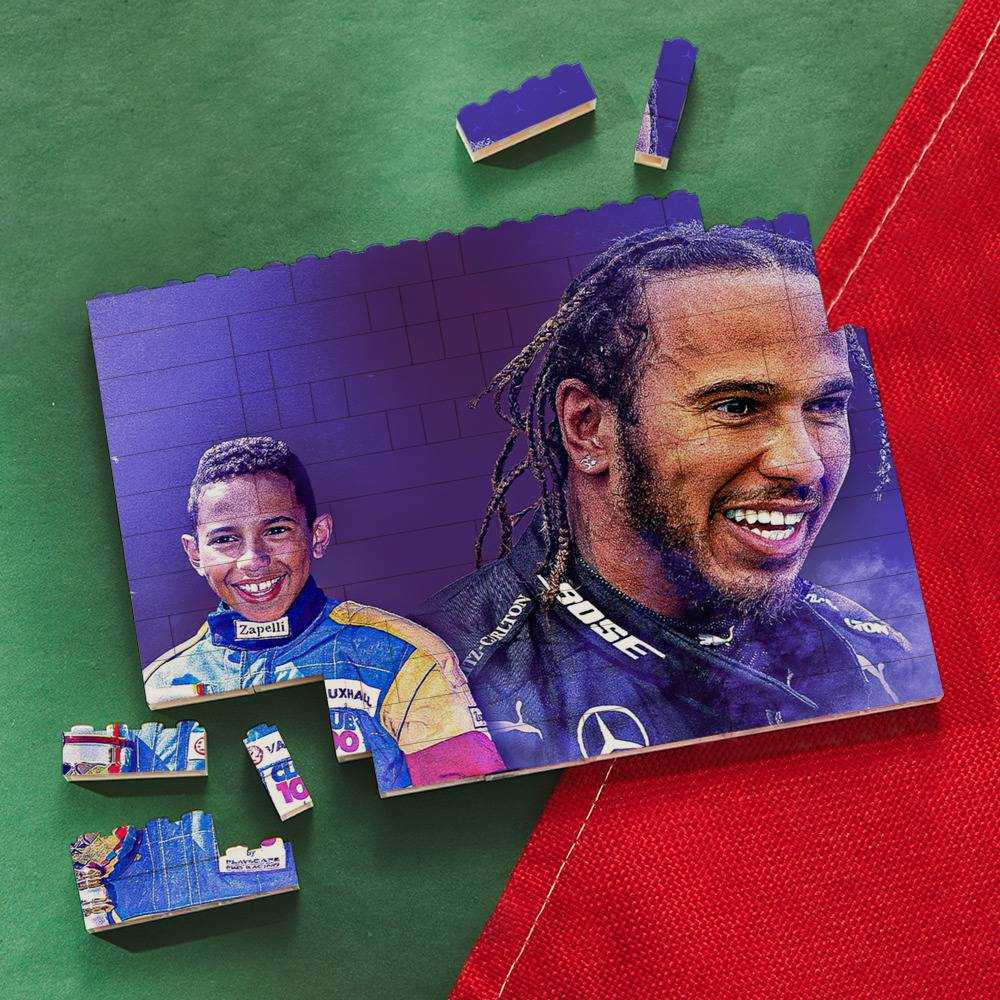 Lewis Hamilton Building Blocks Hamilton F1 Championship 2020 Building Blocks