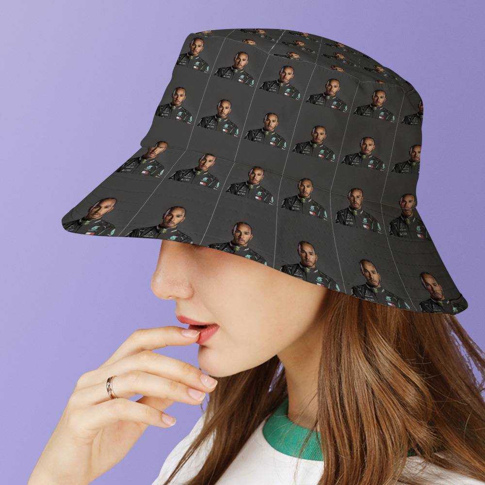 Lewis Hamilton Fisherman Hat Unisex Fashion F1 Championship 2020 Bucket Hat