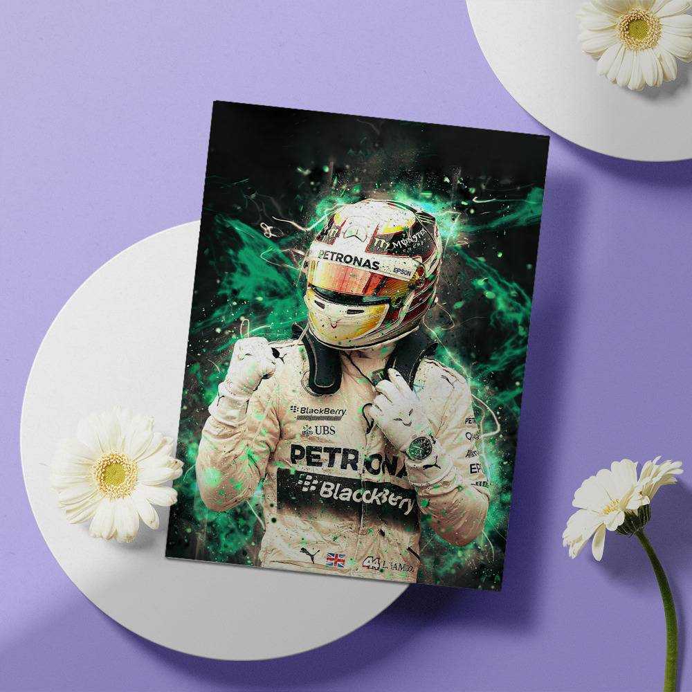 Lewis Hamilton Greeting Card Lewis Hamilton 2018 Greeting Card