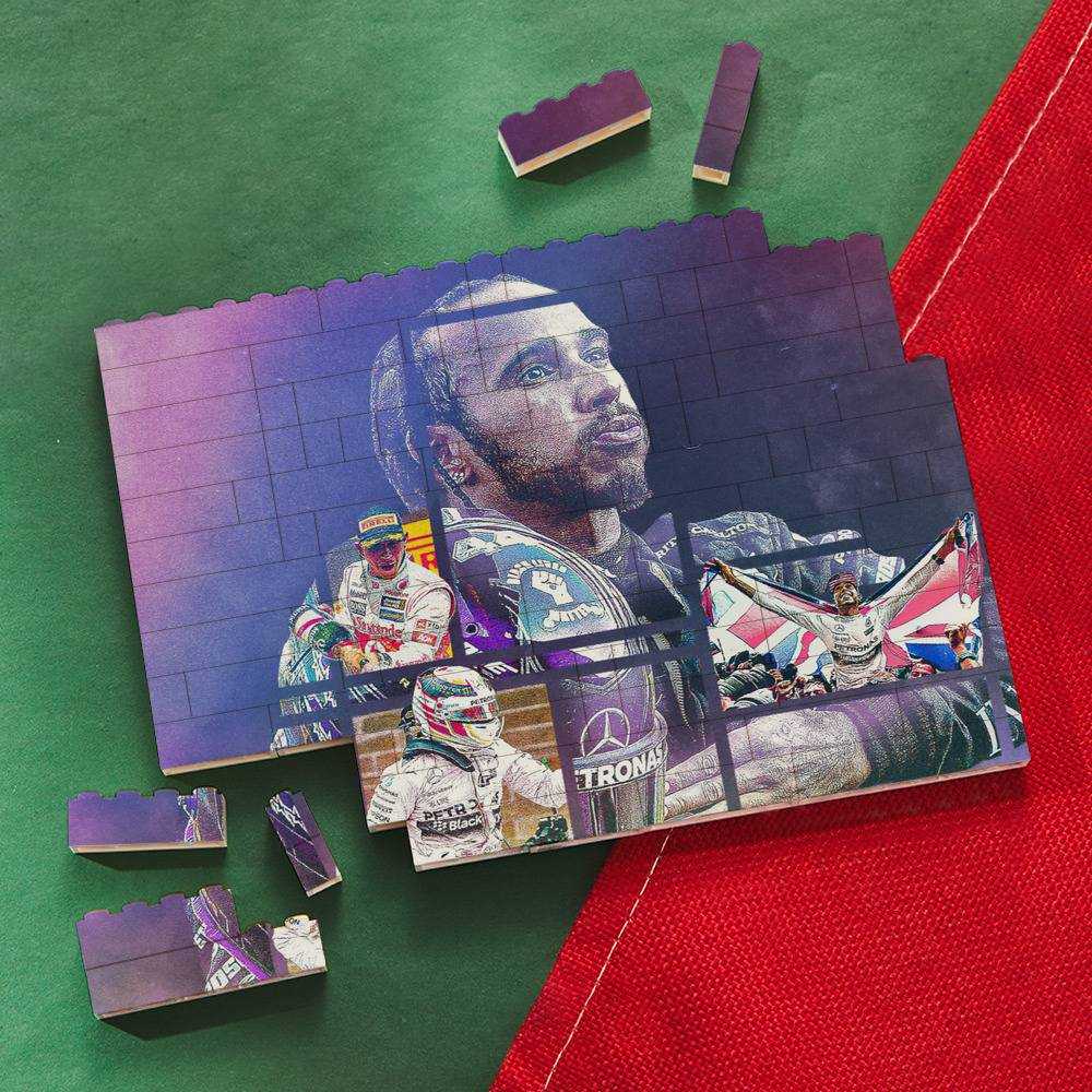 Lewis Hamilton Building Blocks RECORD 92 RACE WINS Building Blocks