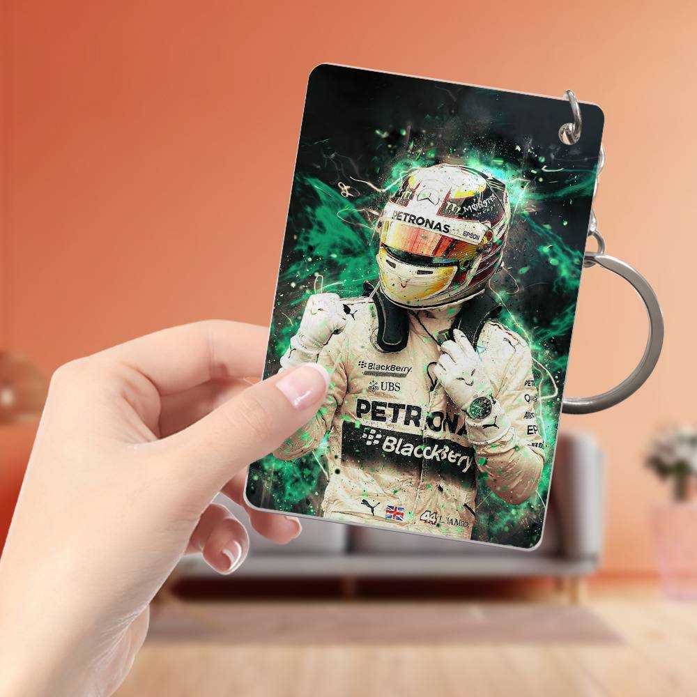 Lewis Hamilton Keychain Lewis Hamilton 2018 by Lewis Hamilton Keychain