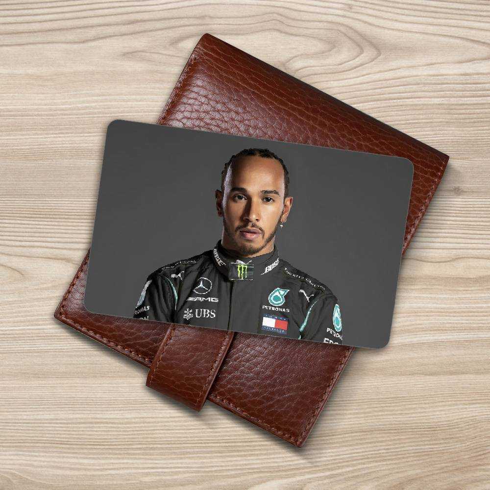 Lewis Hamilton Wallet Card F1 Championship 2020 Wallet Insert Card