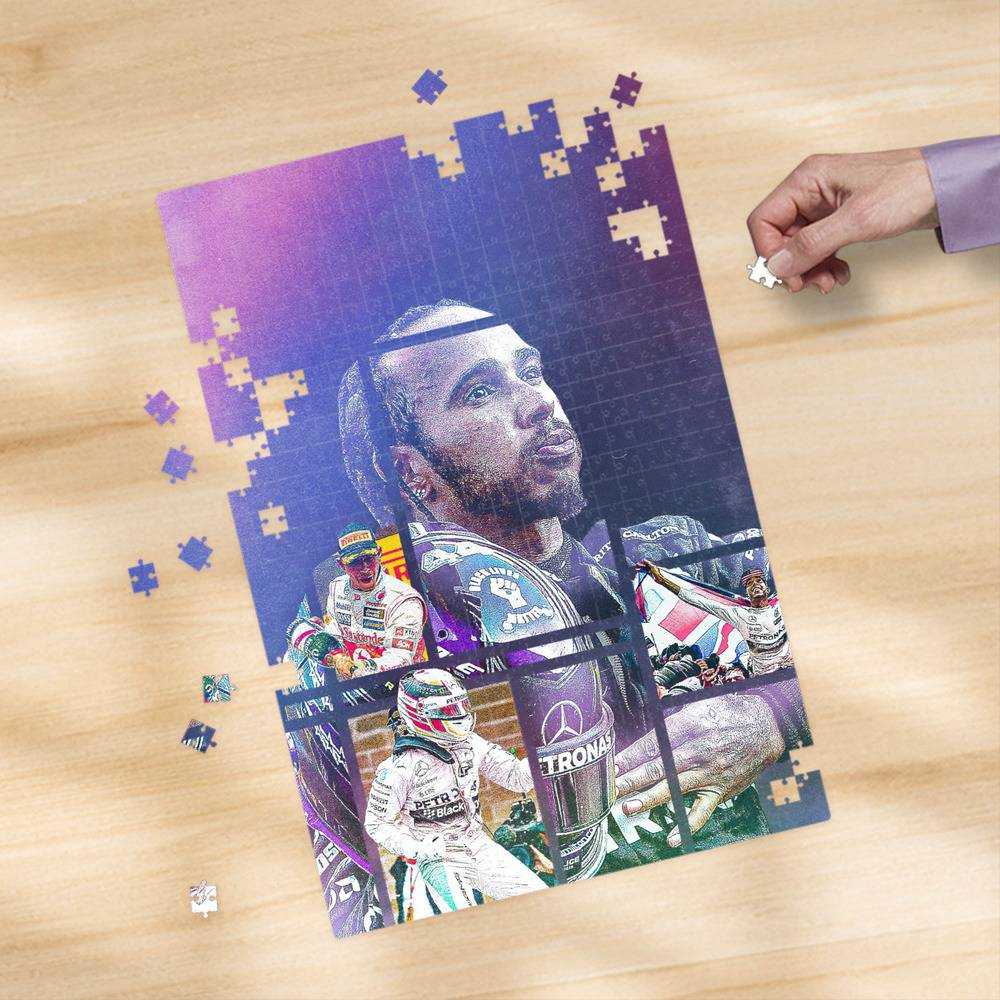 Lewis Hamilton Puzzle RECORD 92 RACE WINS Puzzle