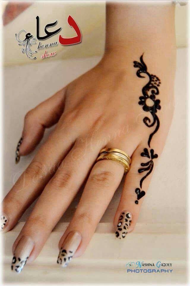 Tattoo Simple Mehndi Design