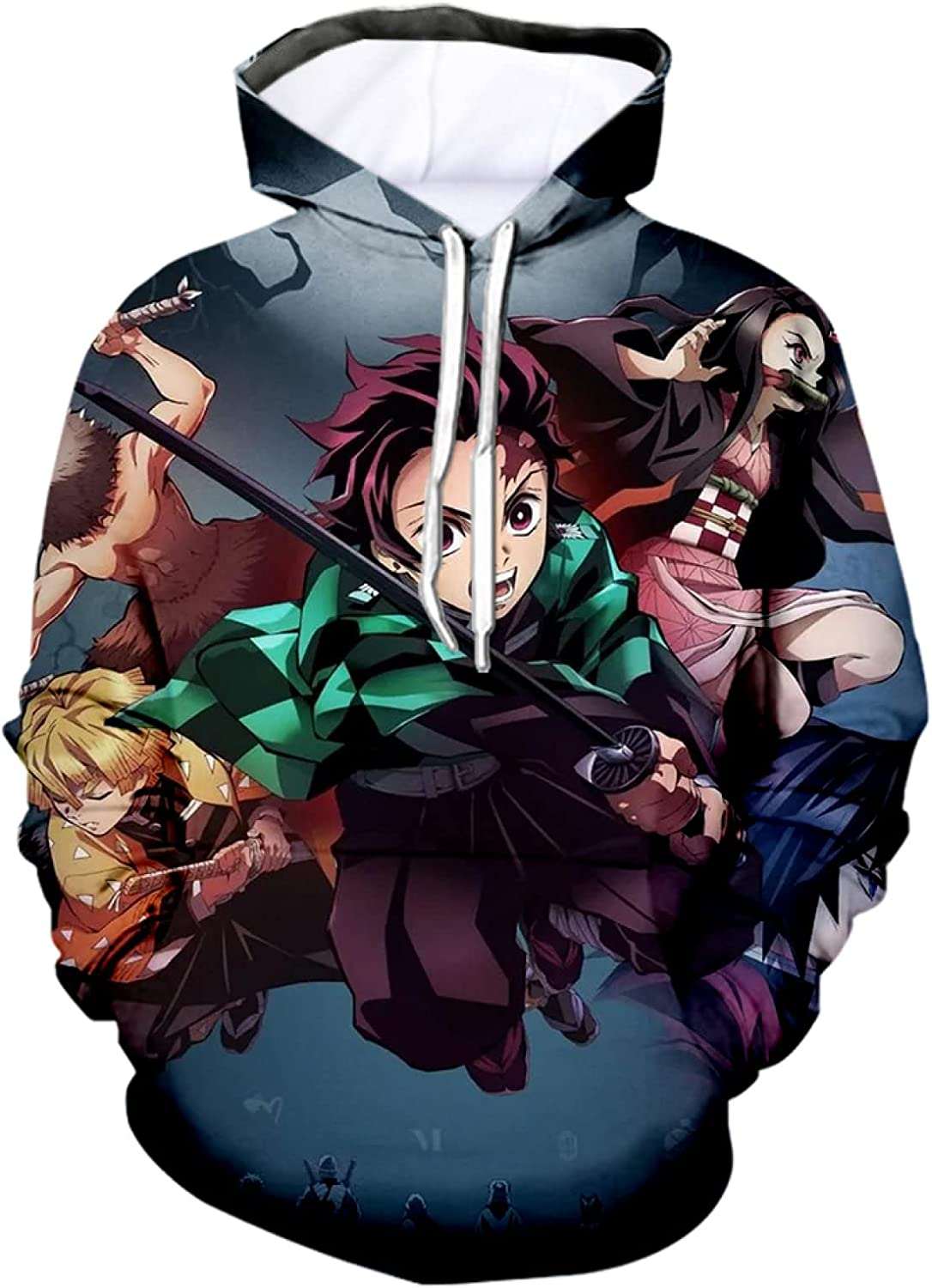 Anime hoodie demon discount slayer