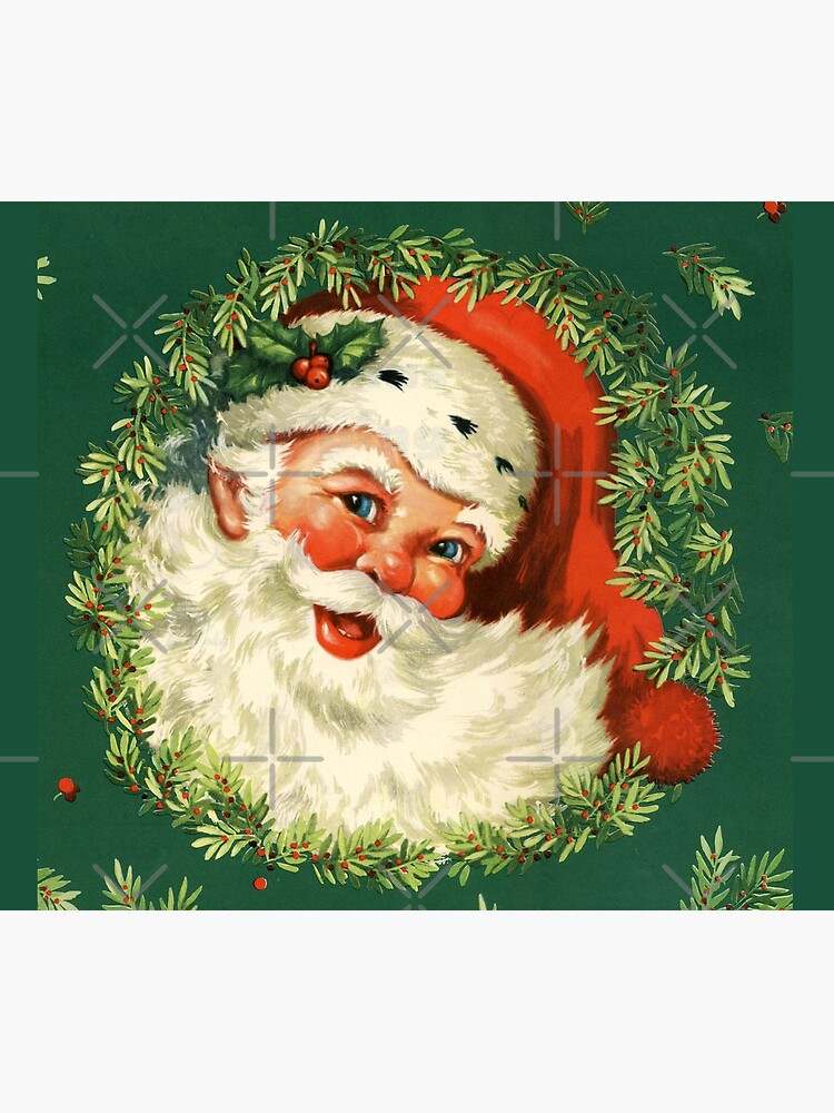 Funny Tapestry Highest Quality Tapestrys Vintage traditional Santa Claus Tapestry#3