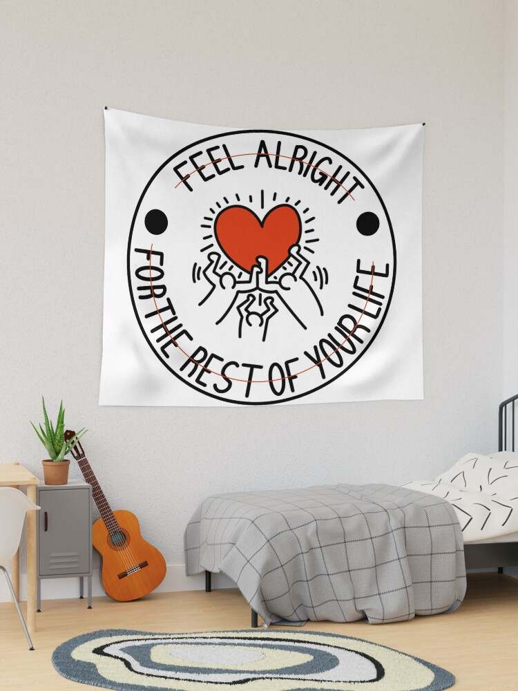 Funny Tapestry Highest Quality Tapestrys For The Rest Of Your Life Feel Alright Tapestry#1