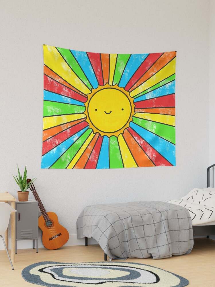 Cute Tapestry Highest Quality Tapestrys Radiate Positivity Tapestry#1