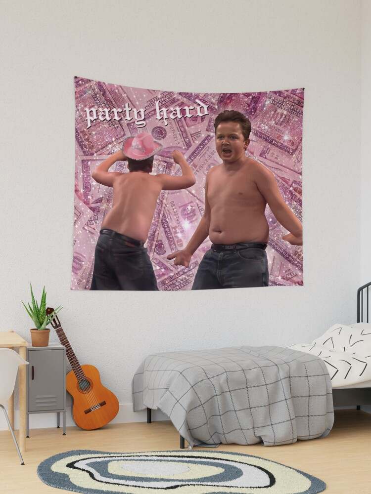 Funny Pink Tapestry Highest Quality Tapestrys Gibby Party Energy Tapestry#1