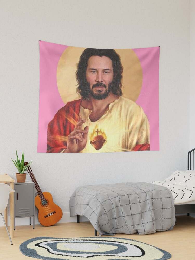 Funny Pink Tapestry Highest Quality Tapestrys Lord &amp; Saviour Tapestry#1