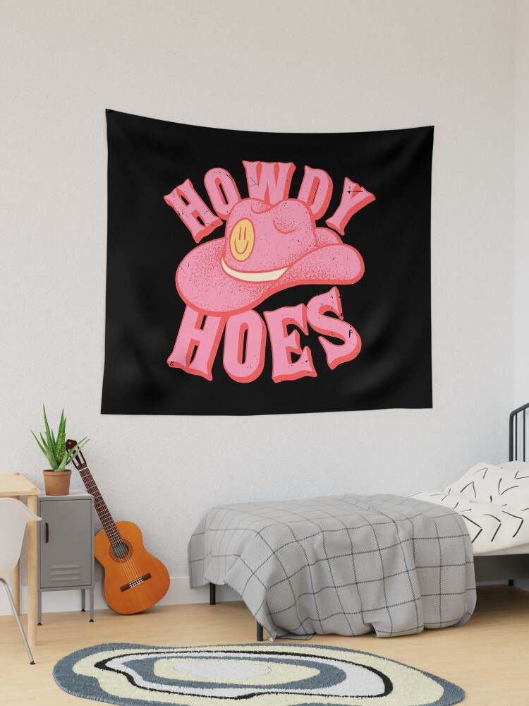 Funny Tapestry Highest Quality Tapestrys Howdy Hoes Tapestry#1