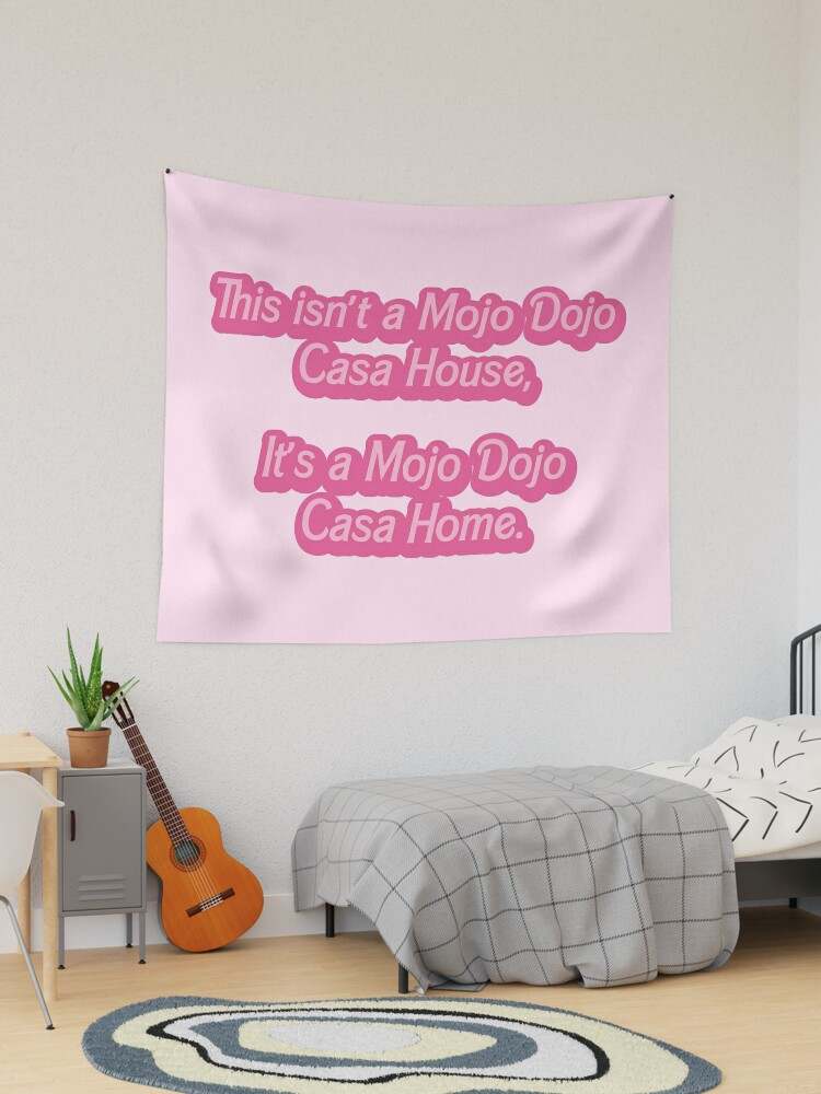 Funny Pink Tapestry Highest Quality Tapestrys Mojo Dojo Casa House Tapestry#1