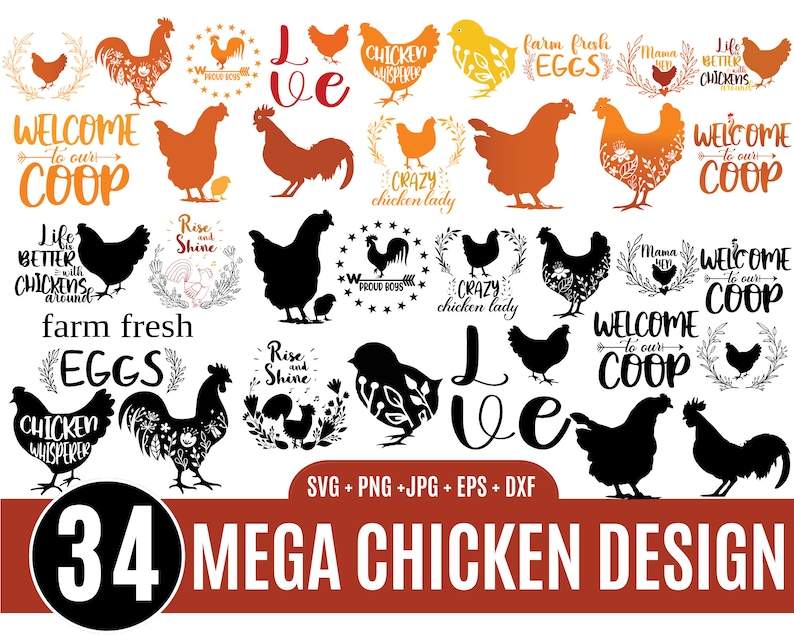 Proud Mama Hen Est. 2021 Svg, Chicken Mom Svg, Mother's Day Svg, Png Dxf  Eps Digital File - Digital File