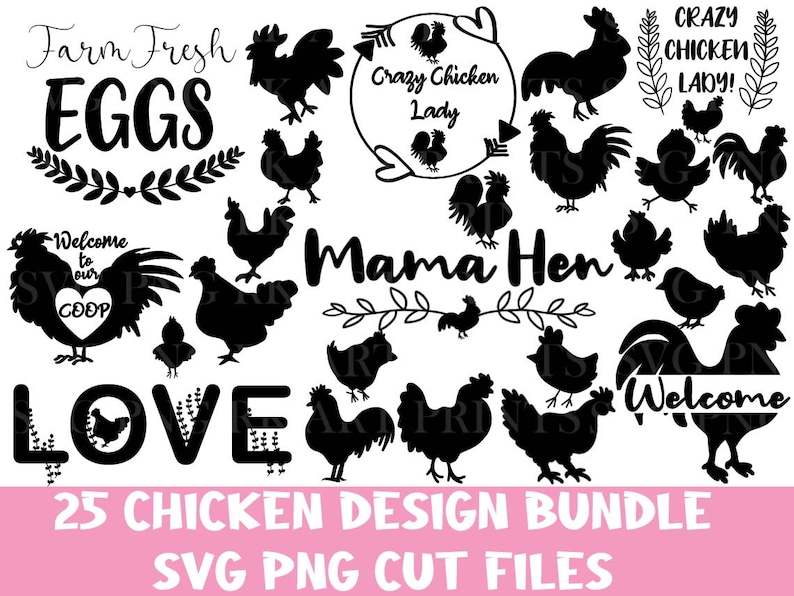 Chicken SVG, Chicken Mom Chicken Costume Chickens SVG - WildSvg