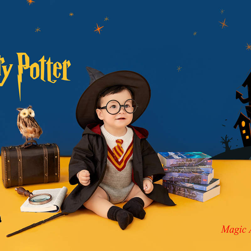Hermione Granger Costume Kids, Harru Potter Costume Baby Photo Prop  Gryffindor