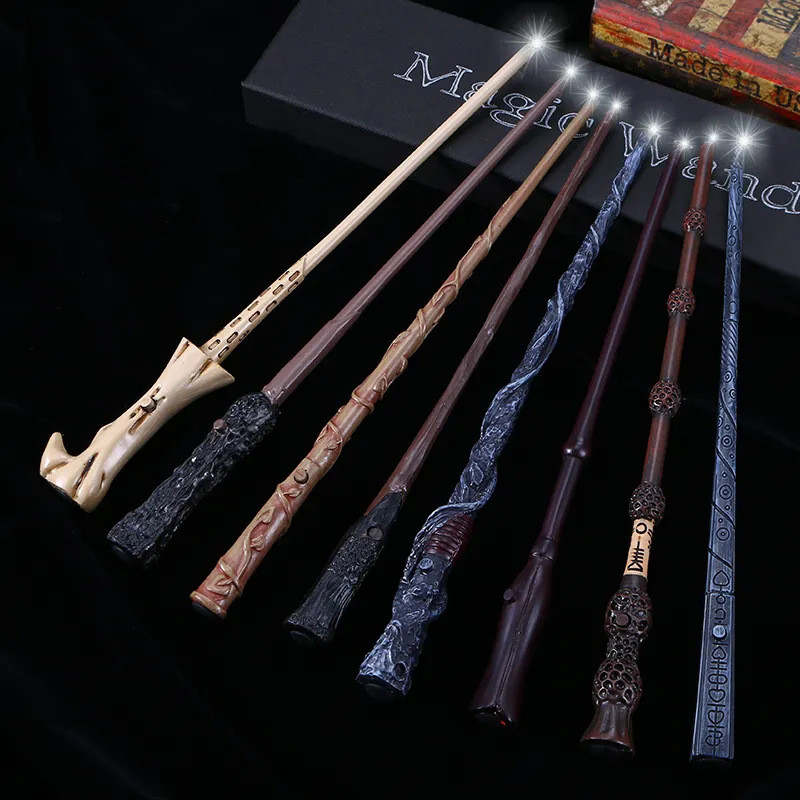 Harried Metal Core Cosplay Hermione Granger Magic Wand Potter Boutique  Coffret Cadeau Modèle Jouet Anniversaire des Enfants