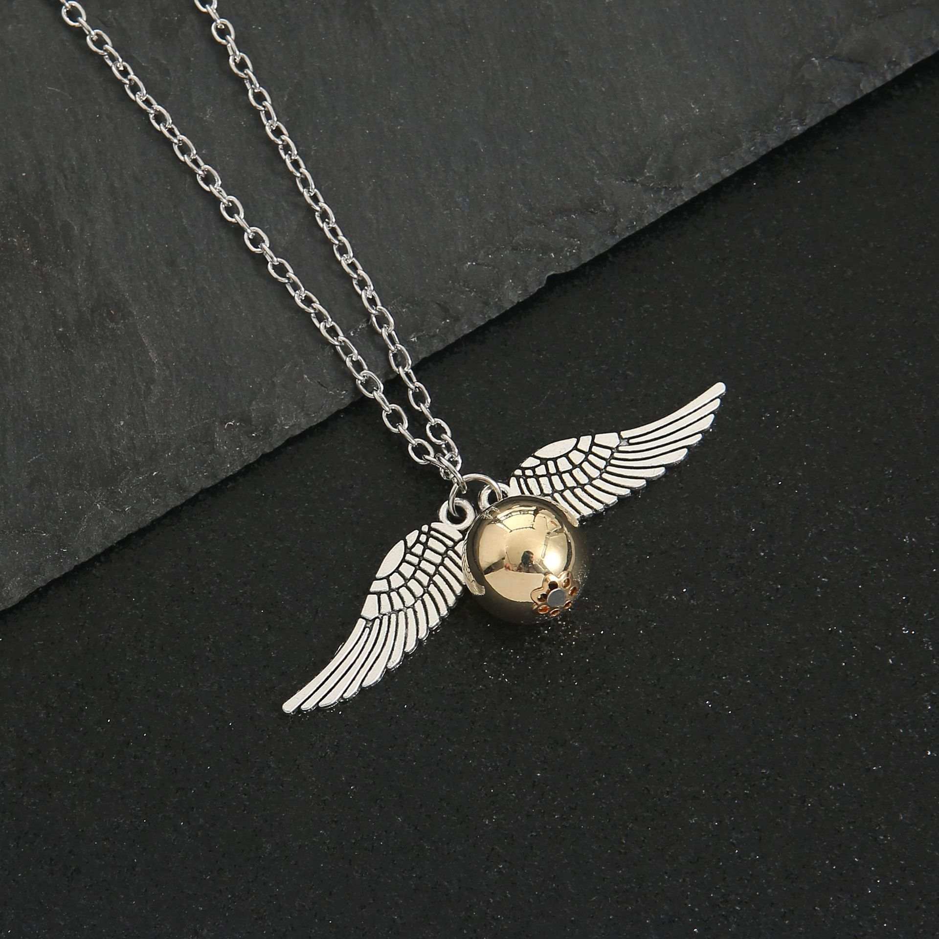 Harry Potter Style Chain Snitch Harry Potter Necklace Jewelry Fashion  Jewelry