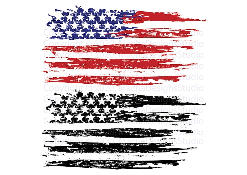 Distressed American Flag Svg, Distressed American Flag Cricut