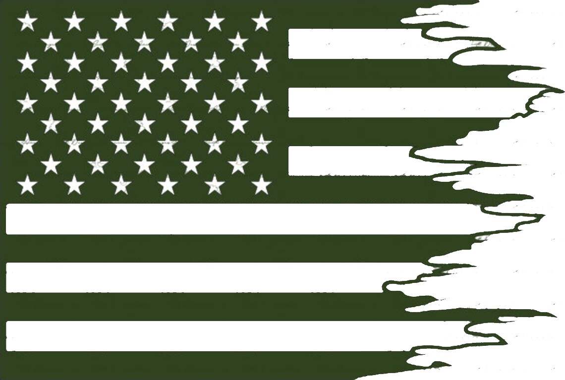 Tattered American Flag Svg, Tattered American Flag without Border SVG#2