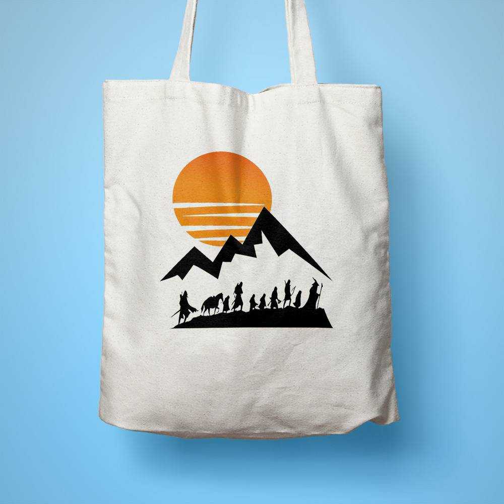 The Lord of The Rings: Fellowship Cotton Tote Bag - Merchoid