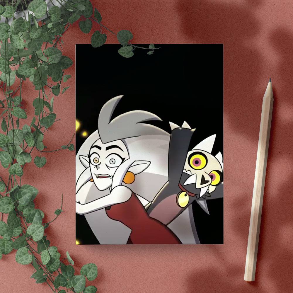 Eda and King, The Owl House Greeting Card for Sale by artnchfck