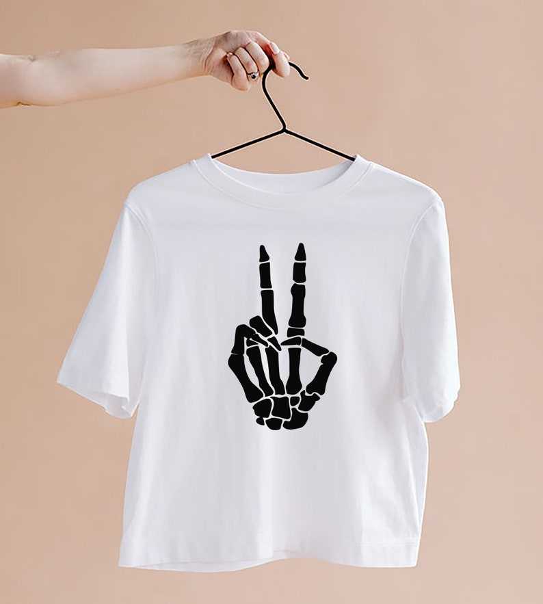 Skeleton Middle Finger Svg, Skeleton Hands Svg | Skull Skeleton Hand | Cricut Cut Files#7