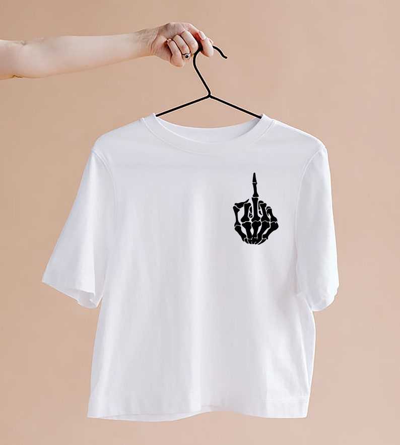 Skeleton Middle Finger Svg, Skeleton Hands Svg | Skull Skeleton Hand | Cricut Cut Files#5