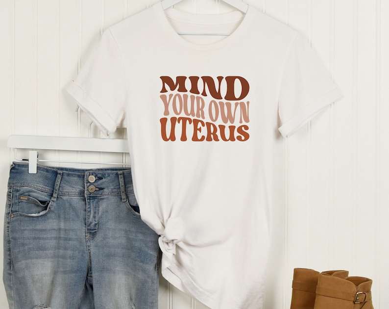 Uterus Middle Finger Svg, Mind Your Own Uterus SVG - 3 Designs Uterus PNG - Women's Rights Svg - Uterus Rainbow Svg#3