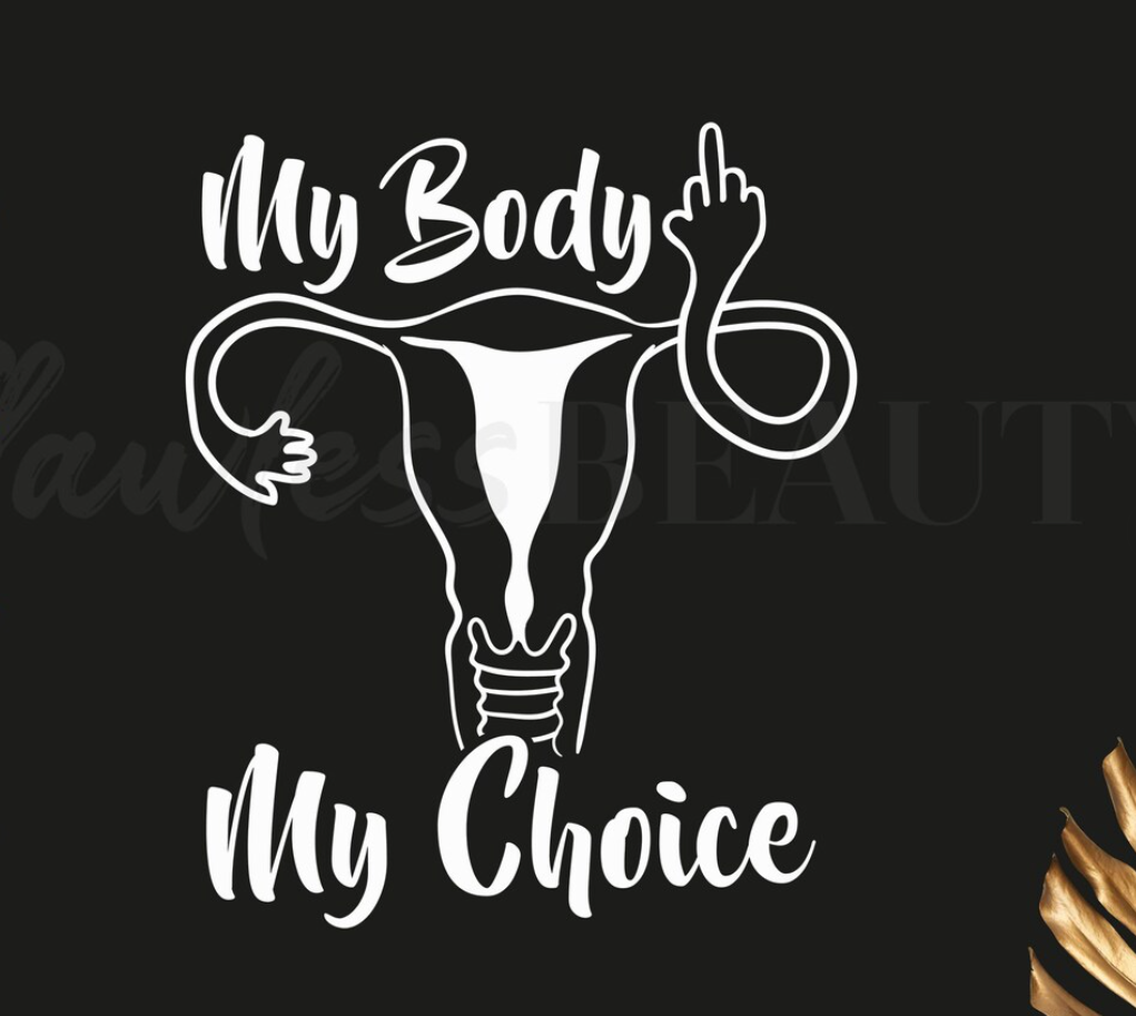 Uterus Middle Finger Svg, My Body My Choice Svg - Uterus Finger Png - Feminist Svg - Middle Finger Svg#3