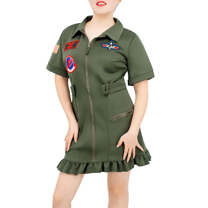 Top Gun Costume, Top Gun Womens Costume