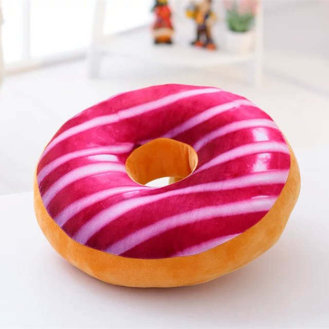 Pillow Donut Chocolates, Donut Cushion Stuffed